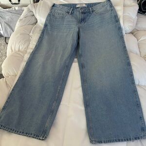 Hollister Denim Low-Rise Baggy 8R w29